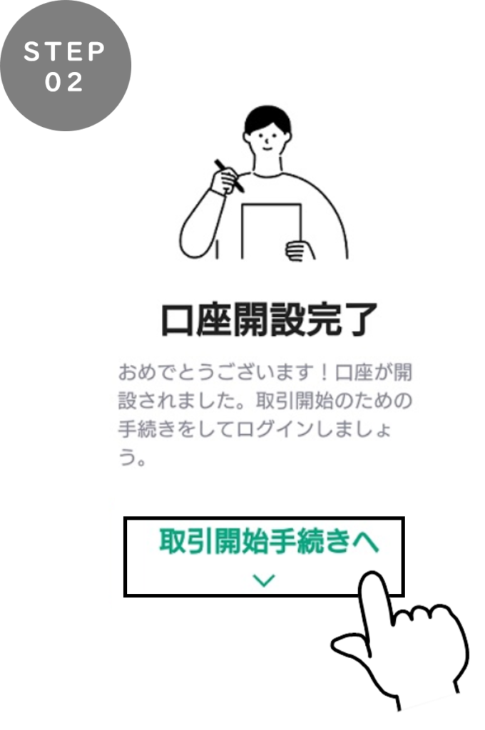 LINE証券 やり方