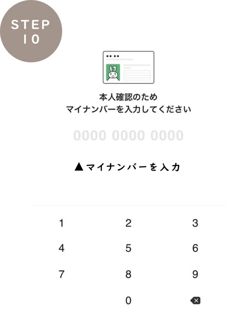 LINE証券 やり方 マイナンバー