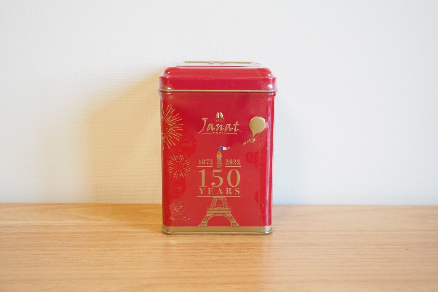 ジャンナッツ ポムダムール　150周年記念缶