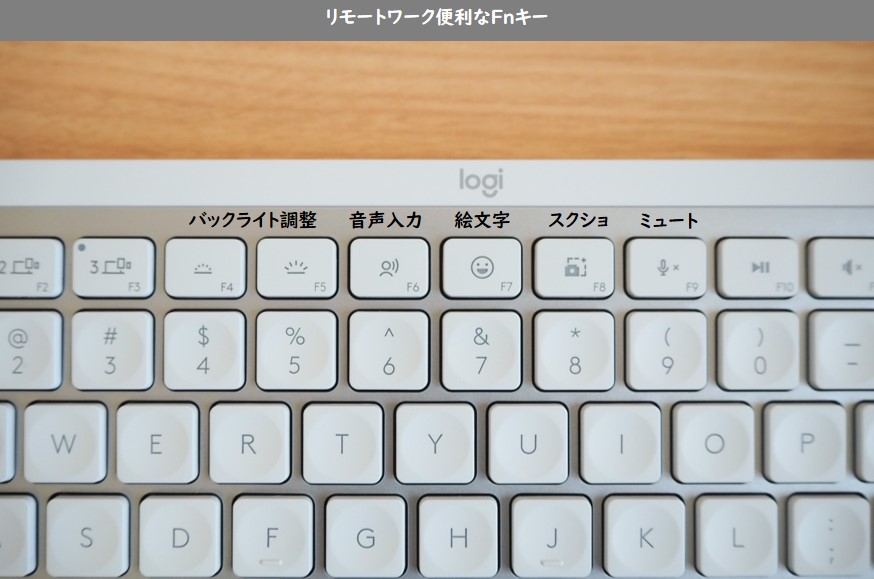 MX KEYS mini for Mac　Fnキー